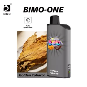 BIMO ONE 9000 Puffs Golden Tobac