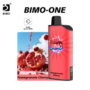 BIMO ONE 9000 Puffs Pomegranate Cherry