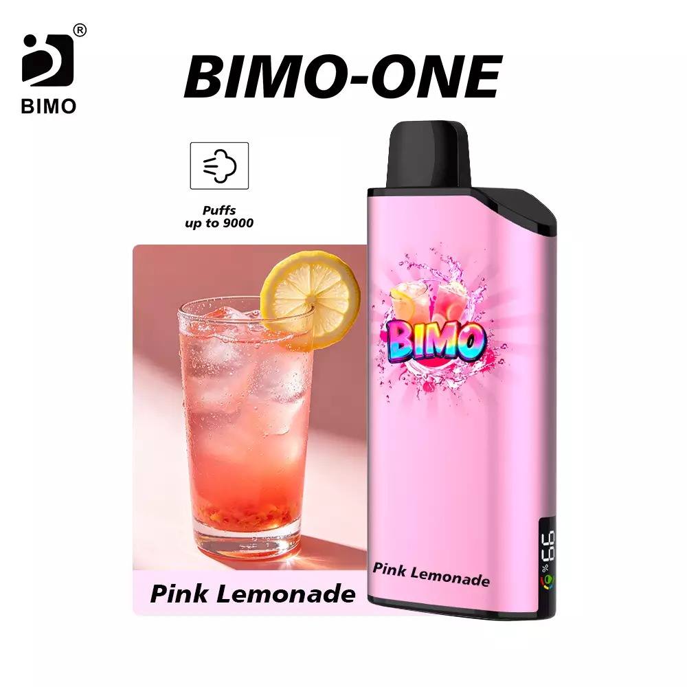 BIMO ONE 9000 Puffs Pink Lemonade