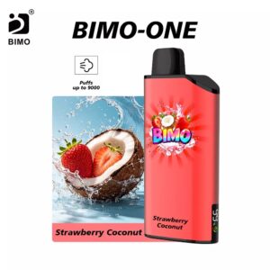 BIMO ONE 9000 Puffs Strawberry Coconut