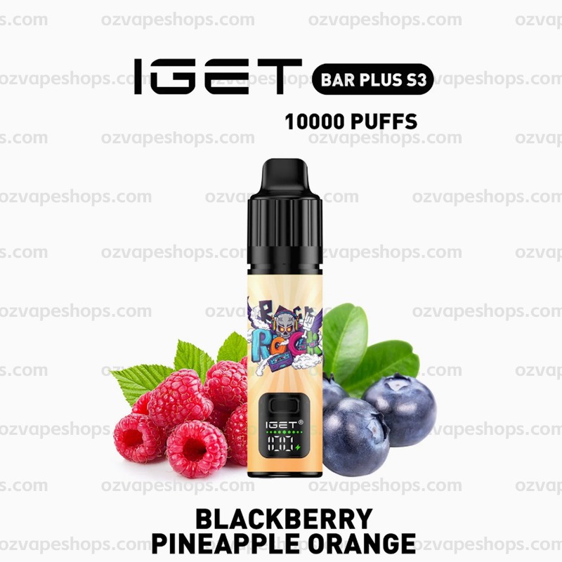 IGET BAR PLUS S3 Kit Blackberry Pineapple Orange