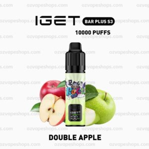 IGET BAR PLUS S3 Kit Double Apple