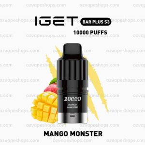 IGET BAR PLUS S3 Pod Mango Monster