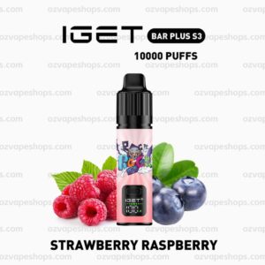 IGET BAR PLUS S3 Kit Strawberry Raspberry