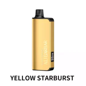 ALIBARBAR INGOT 9000 Puffs Yellow Starburst