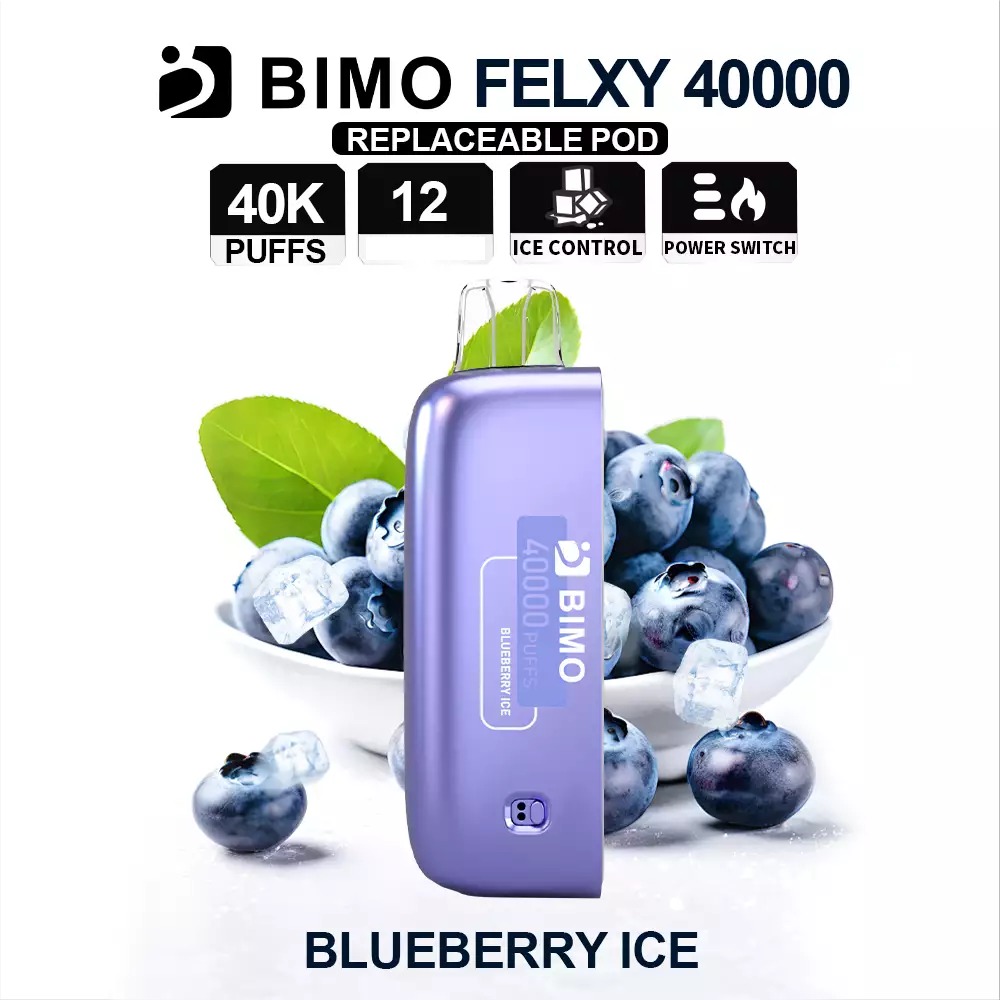 BIMO FELXY 40000 Pod Blueberry Ice